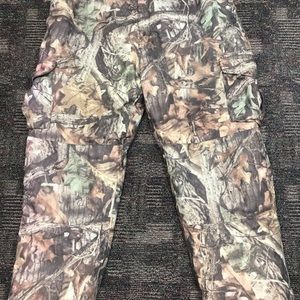 Cabelas Mens Dry Plus Advantage Timber Camo Pants